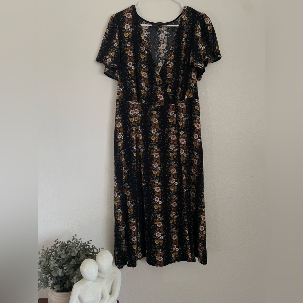 Forever 21, floral dress, size 1x